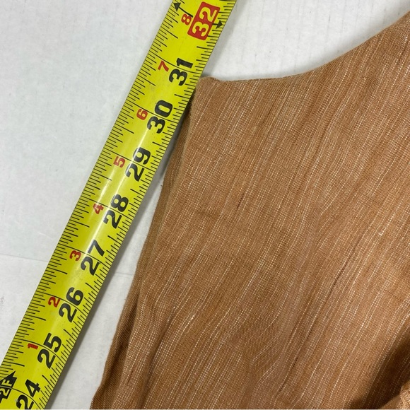 Athleta Cabo Linen Textured Wide Leg Pant Size 6 - Picture 10 of 11